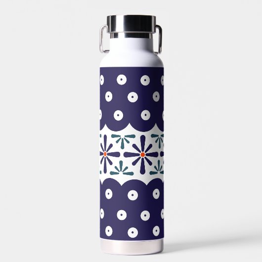 Pools ontwerp van traditionele keramiek waterfles (Voorkant)