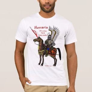 Pools ontwerp voor een koel t-shirt voor de hussar