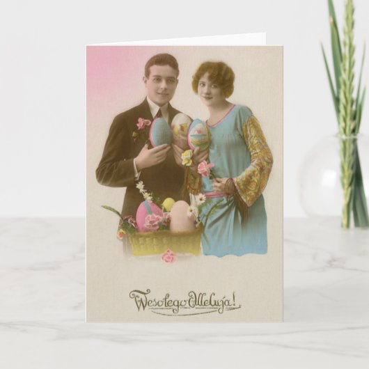  Pools paasWenskaart Feestdagen Kaart (Voorkant)