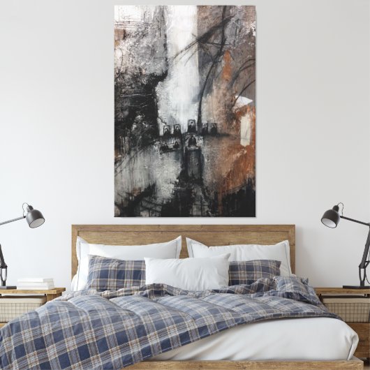 Pools parlement 2 canvas afdruk (Insitu (Slaapkamer))