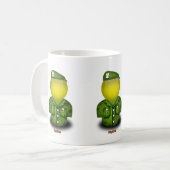 Pools particulier koffiemok (Voorkant links)