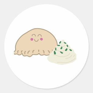 Pools Pierogi Ronde Sticker