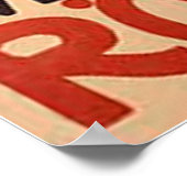 Pools Poster 1922 Grote Canva (Hoek)