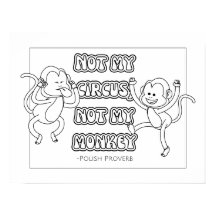 Pools Proverb Coloring Poster