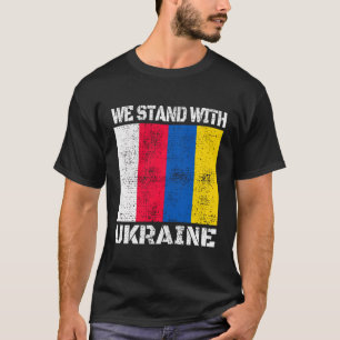 Pools Steun Oekraïens Polen Wij staan achter Ukra T-shirt