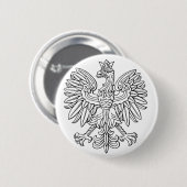 Pools symbool ronde button 5,7 cm (Voorkant /achterkant)