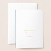 Pools synagoge Chanoeka Lamp Folie Kaart (Met envelop)