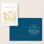 Pools synagoge Chanoeka Lamp Folie Kaart (Display)