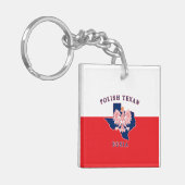 Pools Texan Busia Sleutelhanger (Voorkant Links)