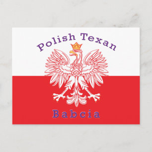 Pools Texan Eagle Babcia Briefkaart