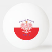 Pools Texan Eagle Busia Pingpongbal (Achterkant)