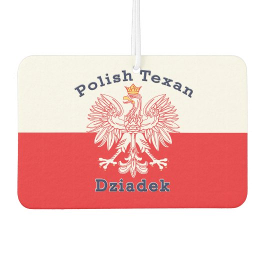 Pools Texan Eagle Dziadek Luchtverfrisser (Voorkant)