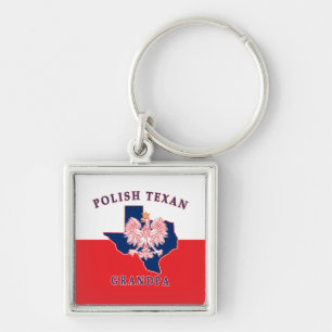 Pools Texan Grandpa Sleutelhanger