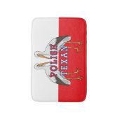 Pools Texan White Stork Badmat (Voorkant Verticaal)