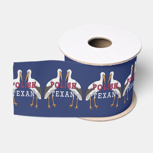 Pools Texan White Stork Grosgrain Lint (Spoel)