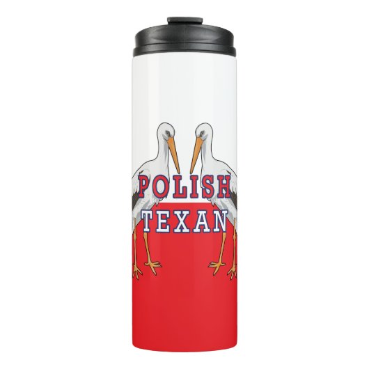 Pools Texan White Stork Thermosbeker (Voorkant)