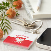 Pools textielschild sleutelhanger (Voorkant Rechts)