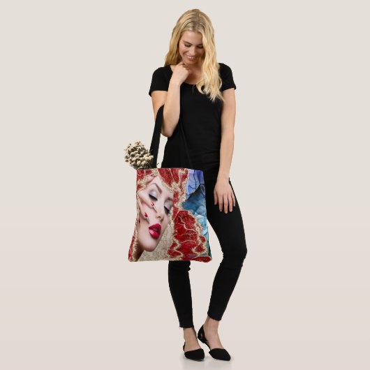 Pools Uw Posh - ZIE TERUG ... Canvas tas (Op model)