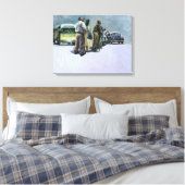 Pools van Defiance 2001 Canvas Afdruk (Insitu (Slaapkamer))