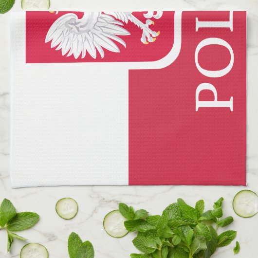 Pools vlagbekken van MoJo Kitchen Theedoek (Gevouwen)