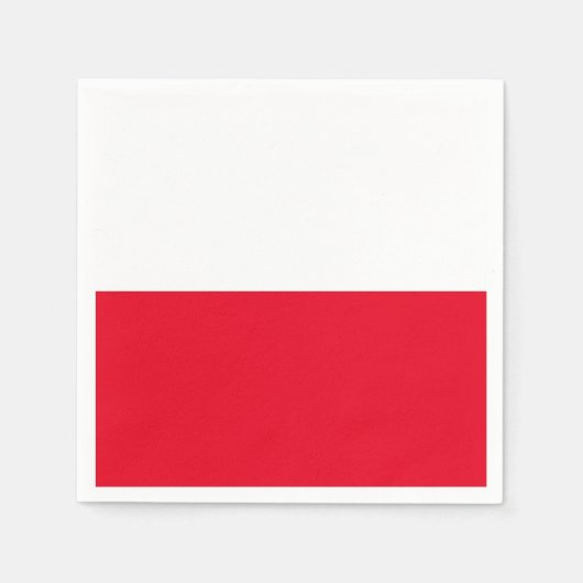 Pools vlaggenpapier Napkins Servet (Voorkant)