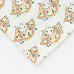 Pools voedsel Pierogi Dumplings Slowaaks Pierogies Fleece Deken