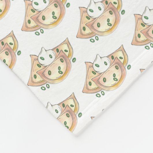 Pools voedsel Pierogi Dumplings Slowaaks Pierogies Fleece Deken (Hoek)