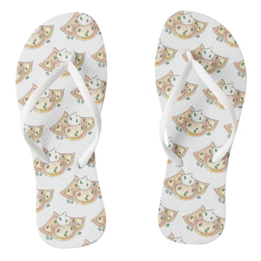 Pools voedsel Pierogi Dumplings Slowaaks Pierogies Teenslippers (Voetbed)