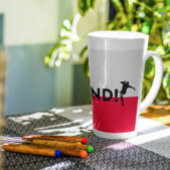 Pools voetbal latte mok