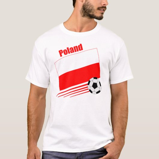 Pools voetbalteam t-shirt (Voorkant)