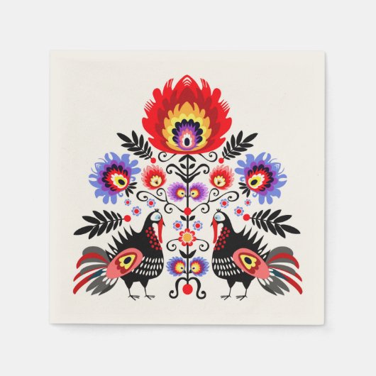 Pools volk servetten (Voorkant)