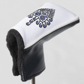 Pools volkskunst - Parzenica Golf Head Hoesje Golfheadcover (3/4 voorkant)
