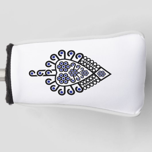 Pools volkskunst - Parzenica Golf Head Hoesje Golfheadcover (Voorkant)