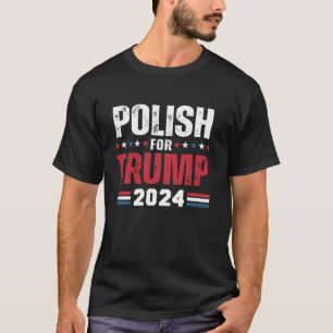 Pools voor Trump 2024 Amerikaanse vlag T-Shirt