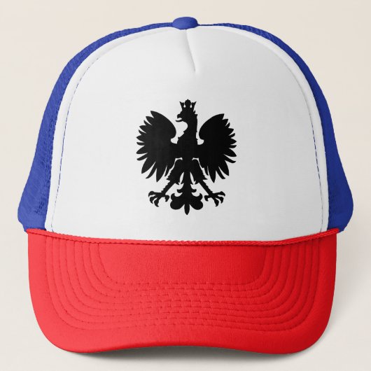 Pools wapen adelaar trucker pet (Voorkant)