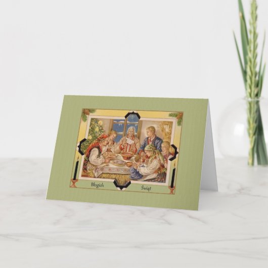  Pools Wenskaart Feestdagen Kaart (Voorkant)