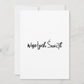  Pools Wesołych Świąt kerstkaart Bedankkaart (Achterkant)