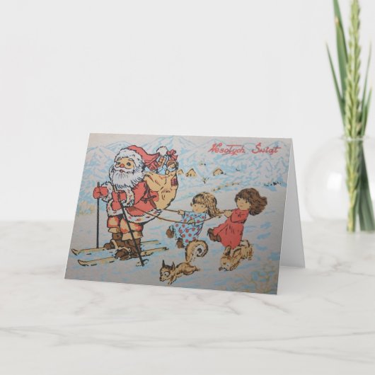  Pools Wesołych Świąt kerstkaart Feestdagen Kaart (Voorkant)