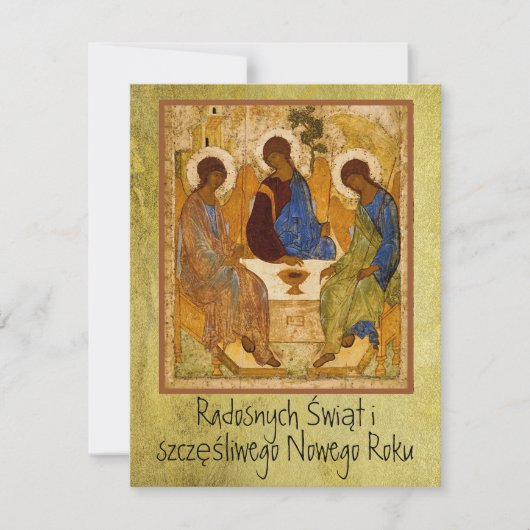 Pools Wesołych Świąt Merry KerstRublev (Voorkant)