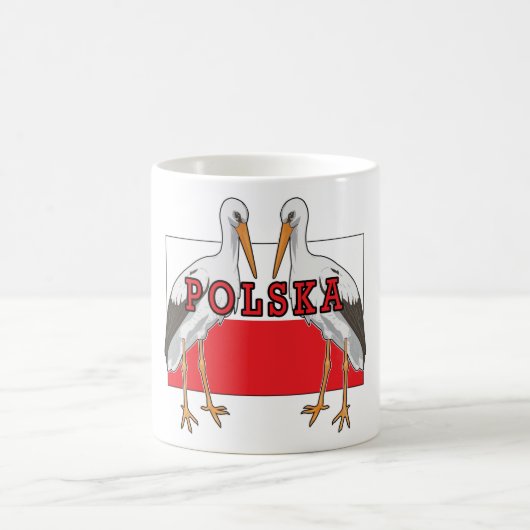 Pools White Stork Polska Koffiemok (Center)