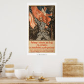 Pools WWI-Poster Poster (Keuken)