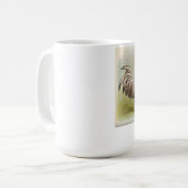  "Pools zilverlak kippen" Koffiemok (Voorkant links)