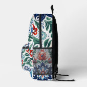 Poolse aardewerk print gesneden naaizak bedrukte rugzak (Rechts)