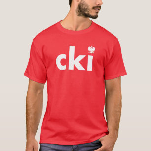 Poolse achternaam van CKI T-shirt