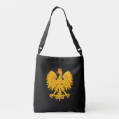Poolse adelaar crossbody tas (Achterkant)