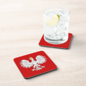 Poolse adelaar drankjes onderzetter (Rechterzijde)