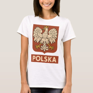 Poolse Adelaar Embleem Polska T-shirt