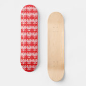 Poolse adelaar in rode skateboard (Voorkant)