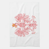 Poolse adelaar in rood theedoek (Verticaal)