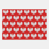 Poolse adelaar inpakpapier vel (Voorkant)